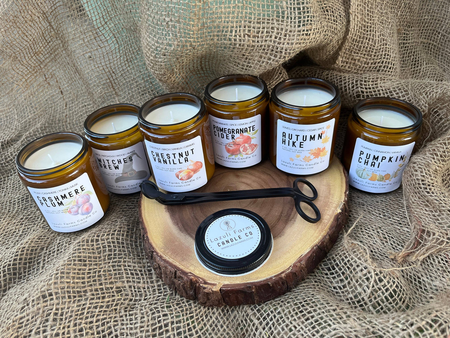 Campfire Smore Candle | Fall Collection | Natural Soy Wax Candle | Marshmallow Vanilla Smoke Chocolate Caramel
