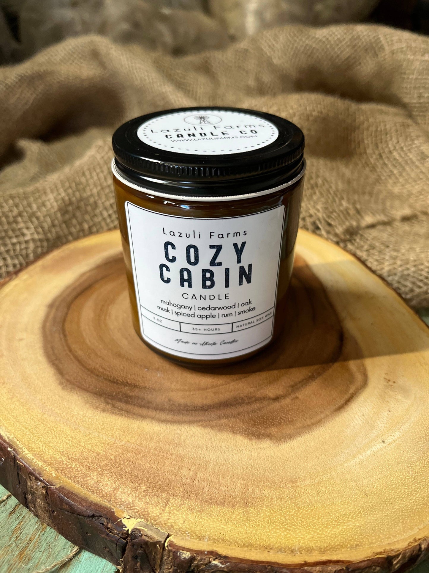 Cozy Cabin Candle | Natural Soy Wax Candle