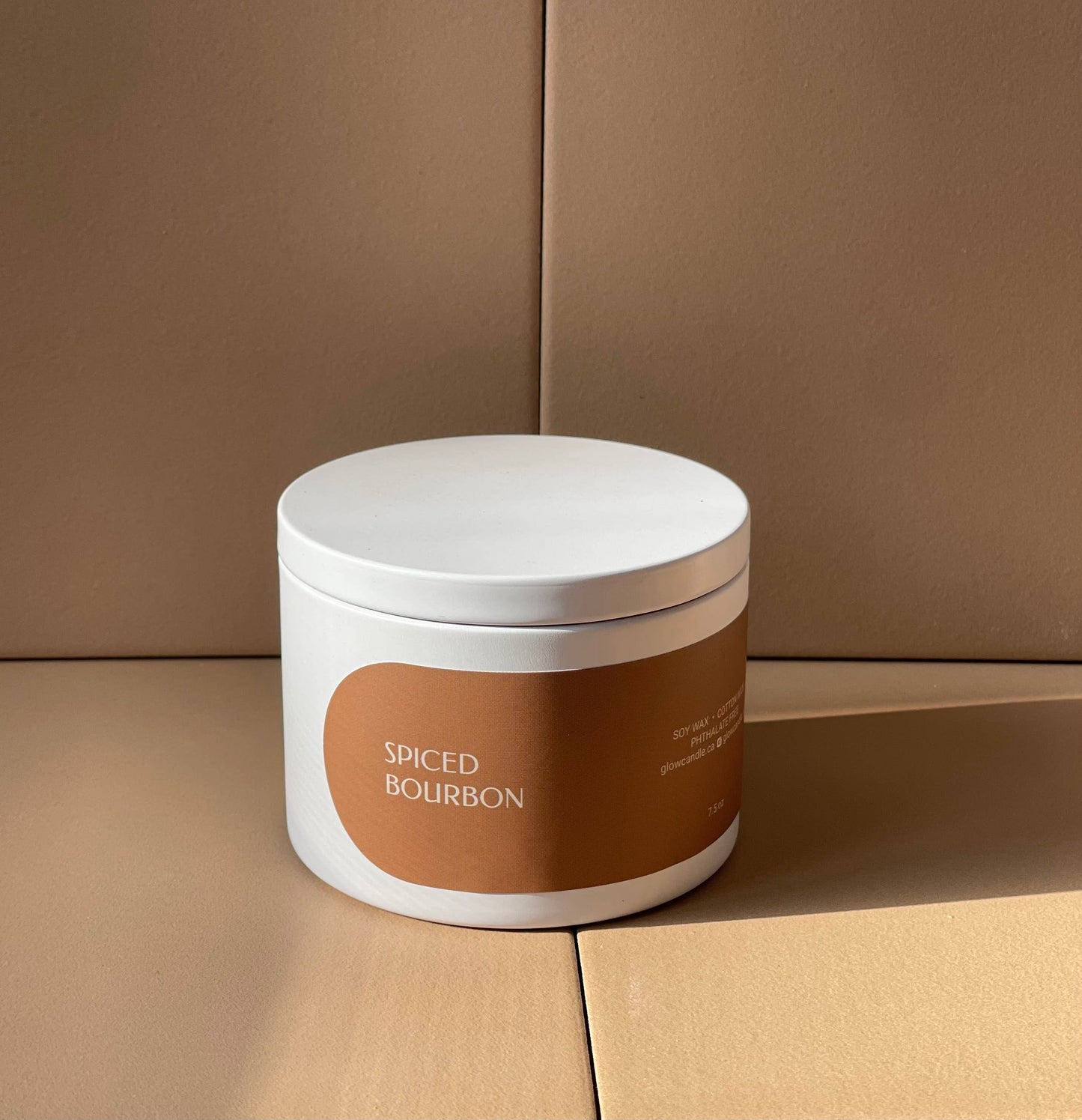 Spiced Bourbon - HOME Tin Soy Candles