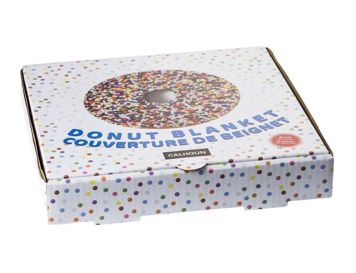 Realistic Donut Throw - Novelty Blanket