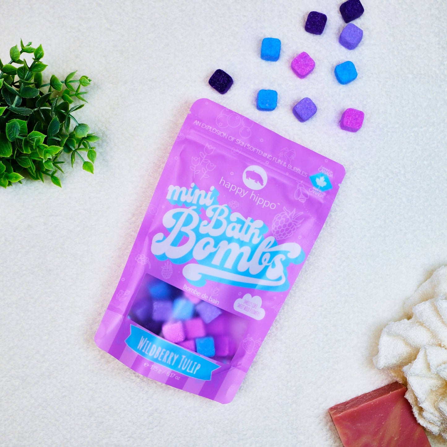Wildberry Tulip- Mini Bath Bombs- Gift Bag