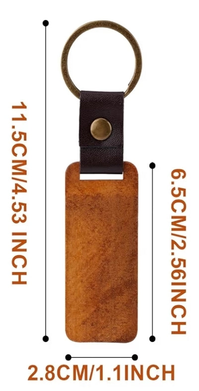 Wooden Keychain