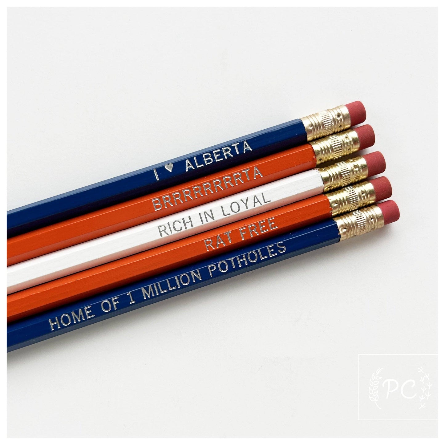 Alberta love - rich in loyal | pencil set