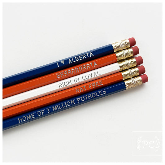 Alberta love - rich in loyal | pencil set