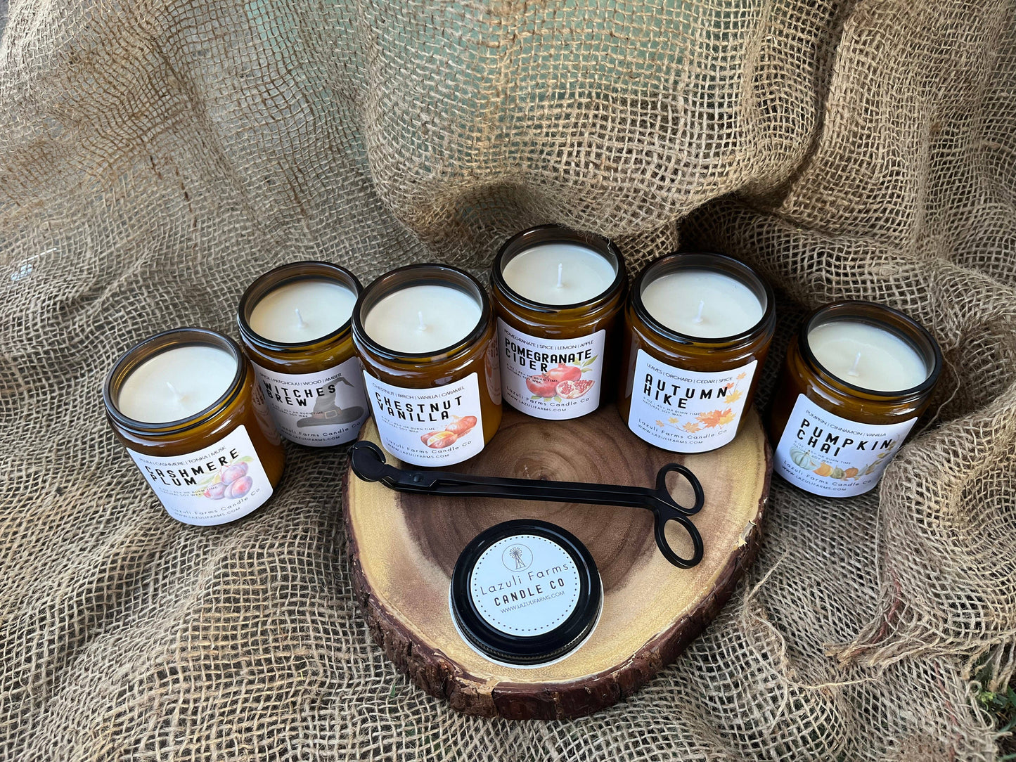 Cashmere Plum Candle | Fall Collection | Natural Soy Wax Candle | Plum Jasmine Tonka Oud Rosehip Santal