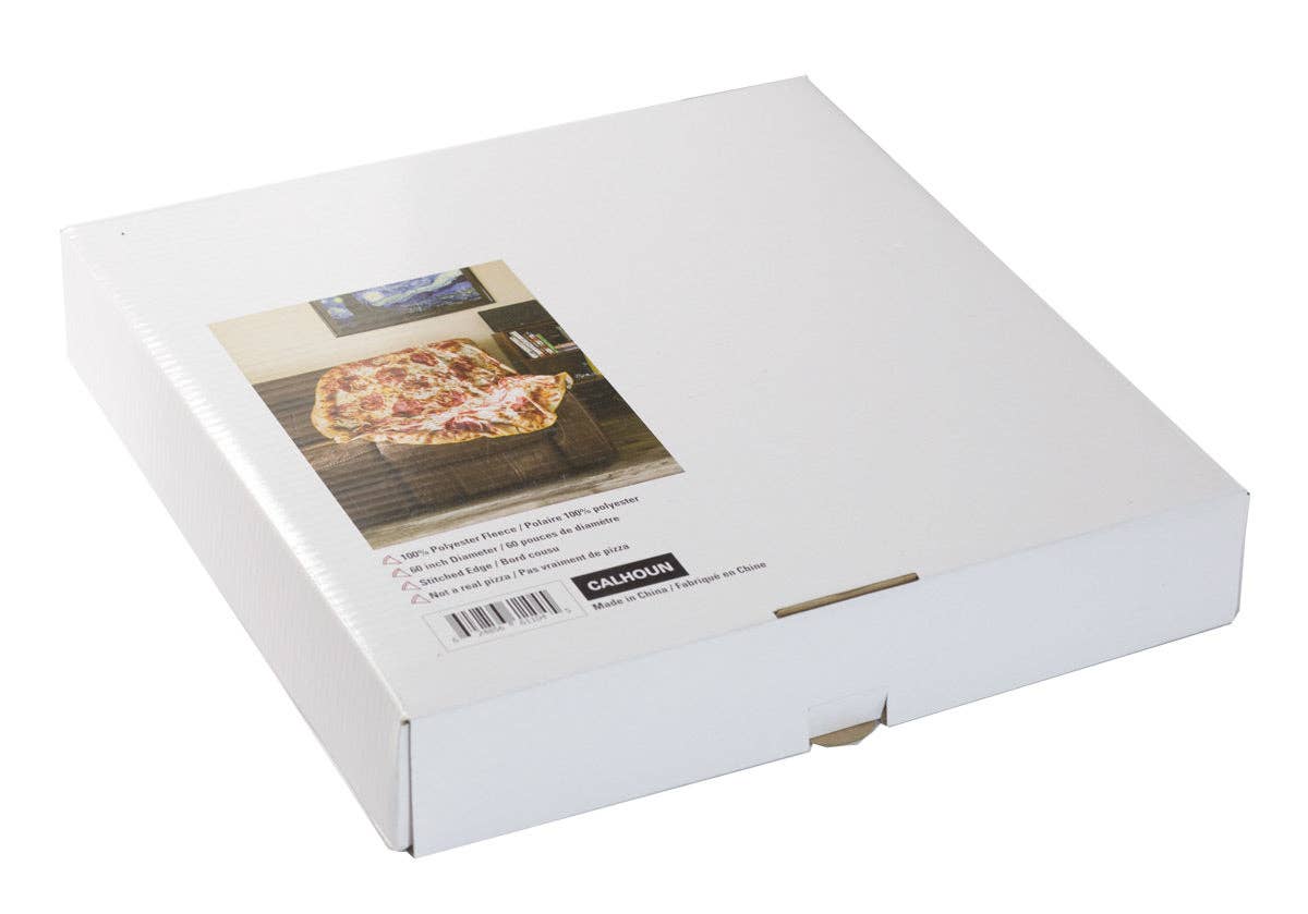 Realistic Pizza Throw - Novelty Blanket