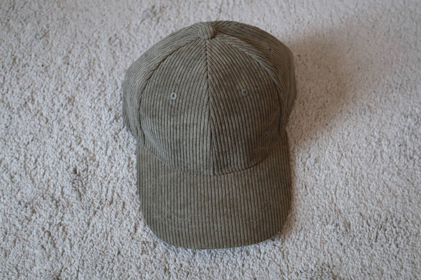 Adjustable Corduroy Baseball Hat Dad Hat