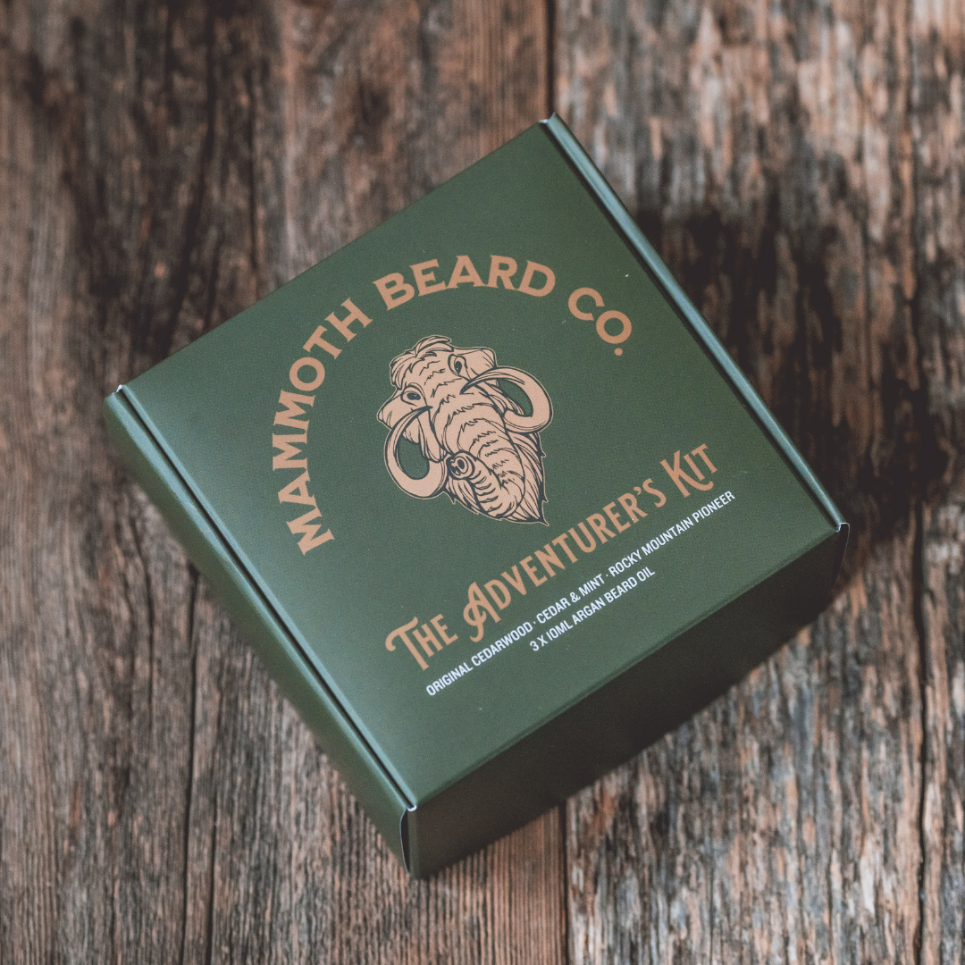 Argan Beard Oil Three Pack Tester Kit | Mammoth Beard Co.