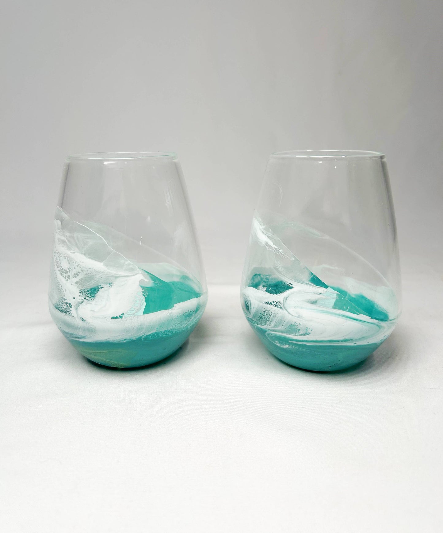Resin Coated Entertaining Glasses