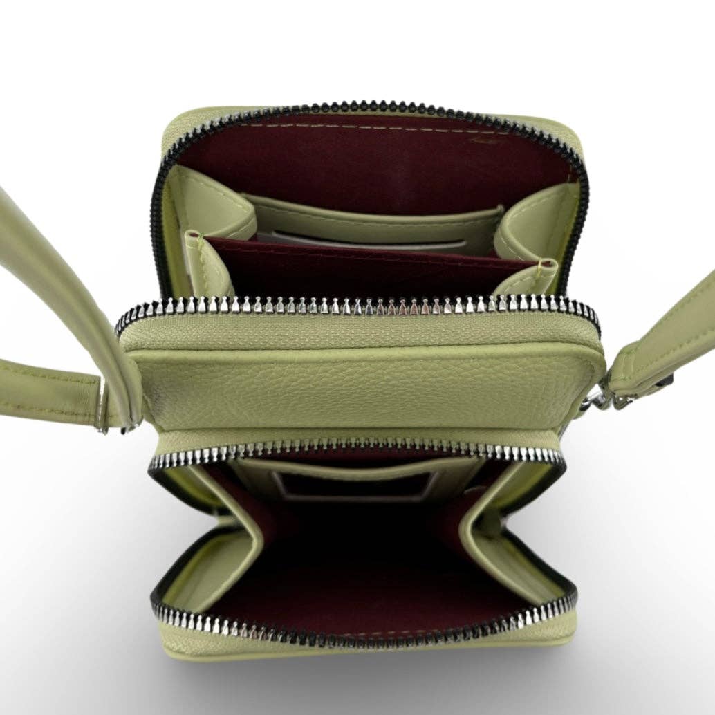 Darling‘s Double Zipper Crossbody + Card Holder