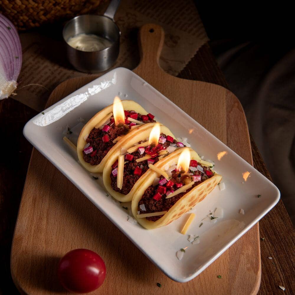 Taco Candle – Realistic Food Novelty Candle Holiday Gift
