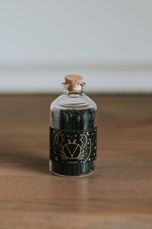 CANCER Zodiac Apothecary Jar