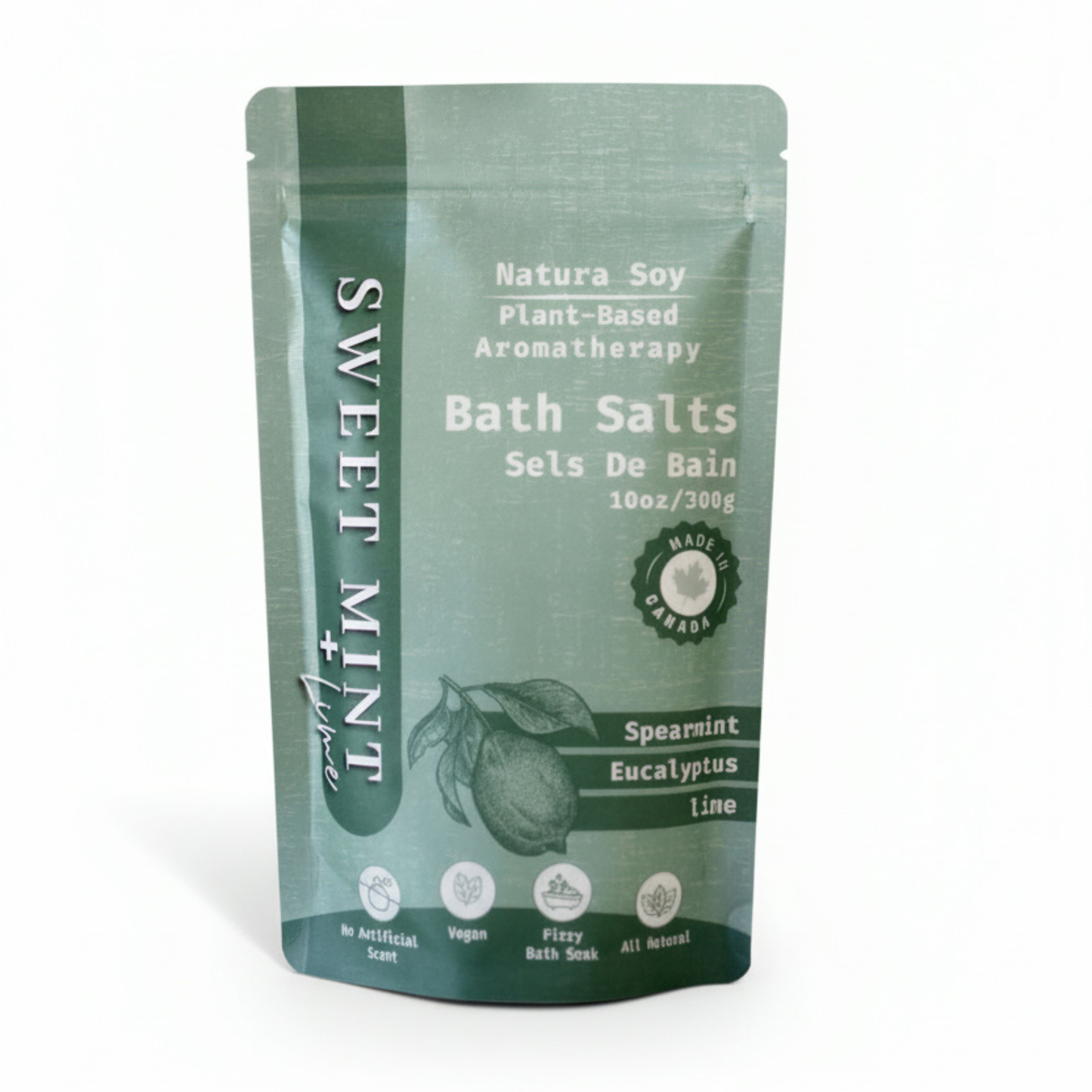 Bath Soak- Sweet Mint + Lime