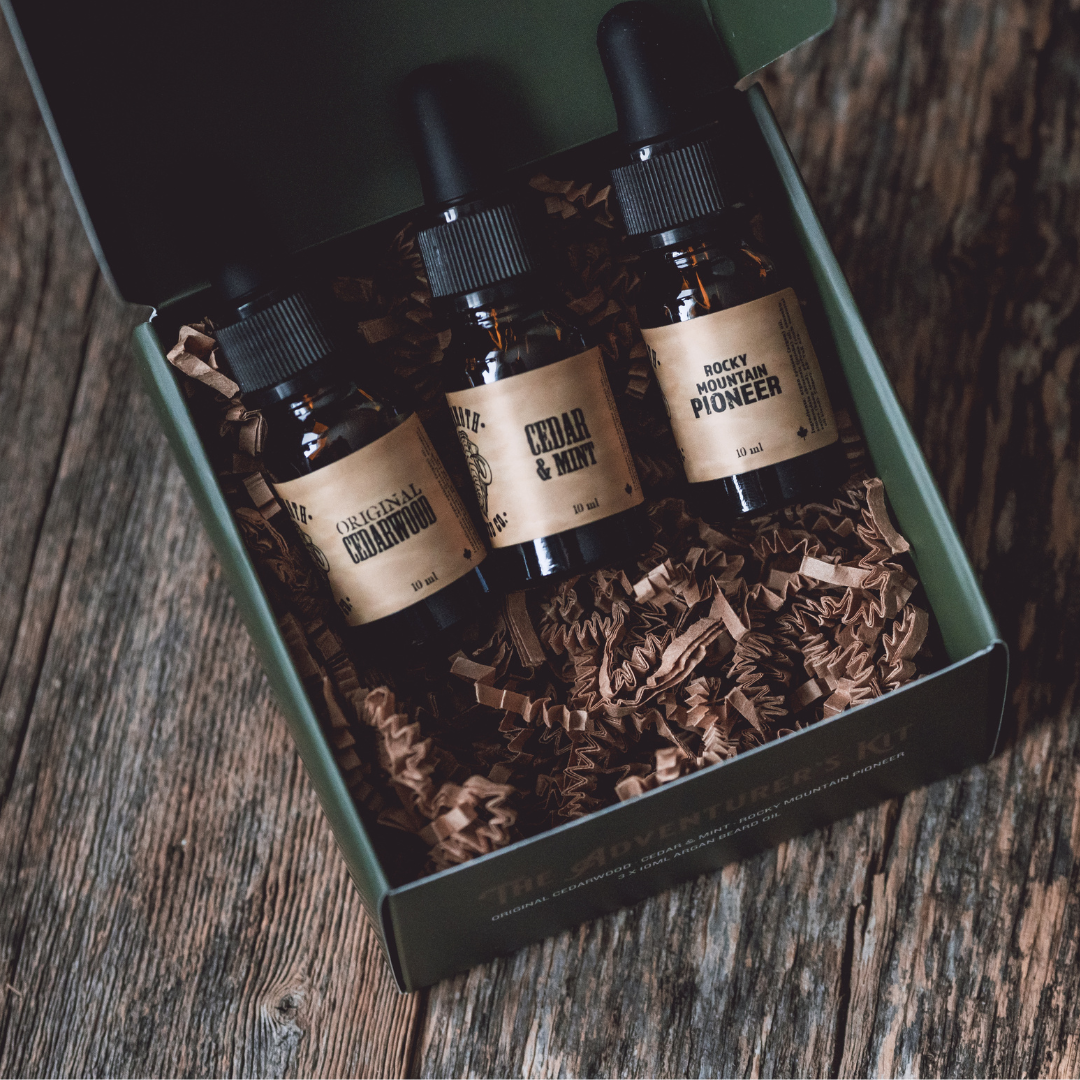 Argan Beard Oil Three Pack Tester Kit | Mammoth Beard Co.