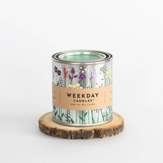 Wild Prairie Paint Tin Candle