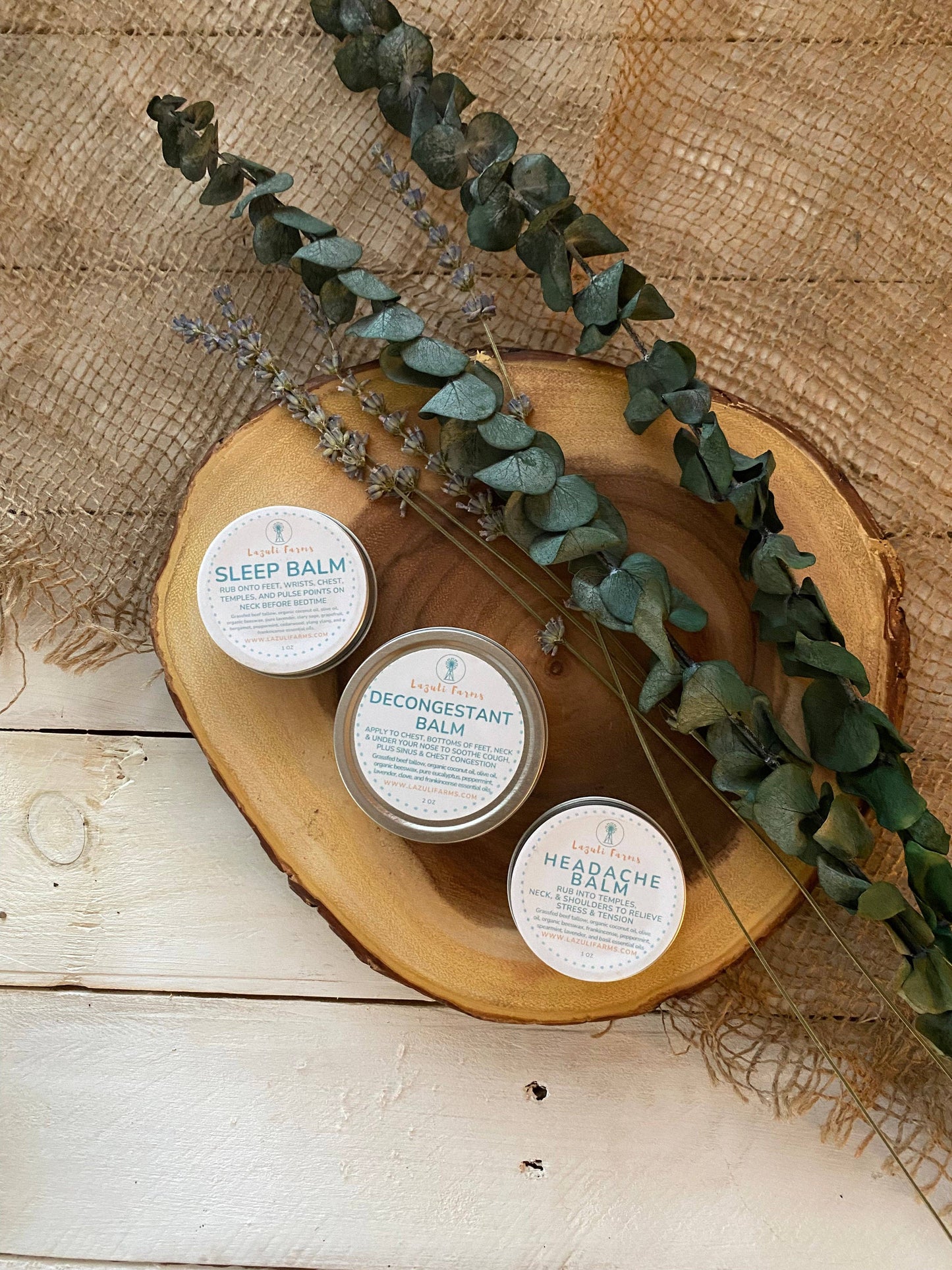 Calm & Sleep Balm | Aromatherapy Balm | Natural Tallow