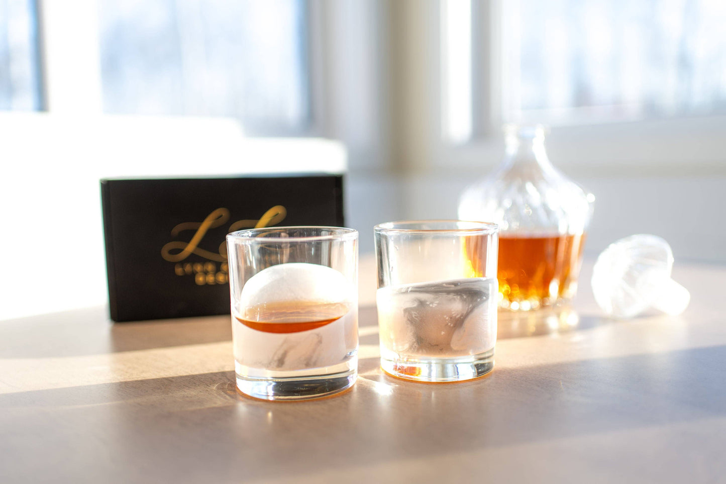 NEW!!! Resin Coated Old Fashioned Whisky Glasses -NO TARIFFS