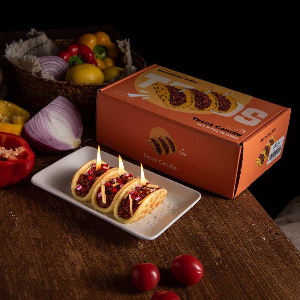 Taco Candle – Realistic Food Novelty Candle Holiday Gift
