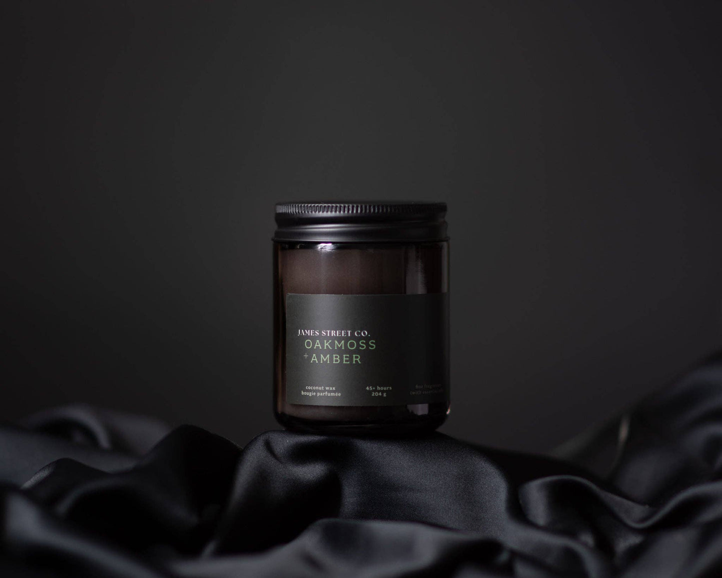 Oakmoss + Amber 8oz Candle