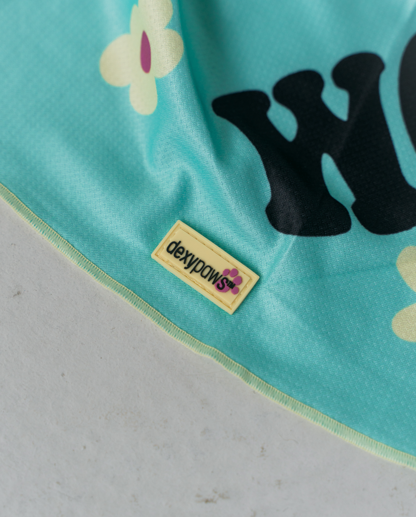 Woof Woof It’s My Bark Day Cooling Dog Bandana