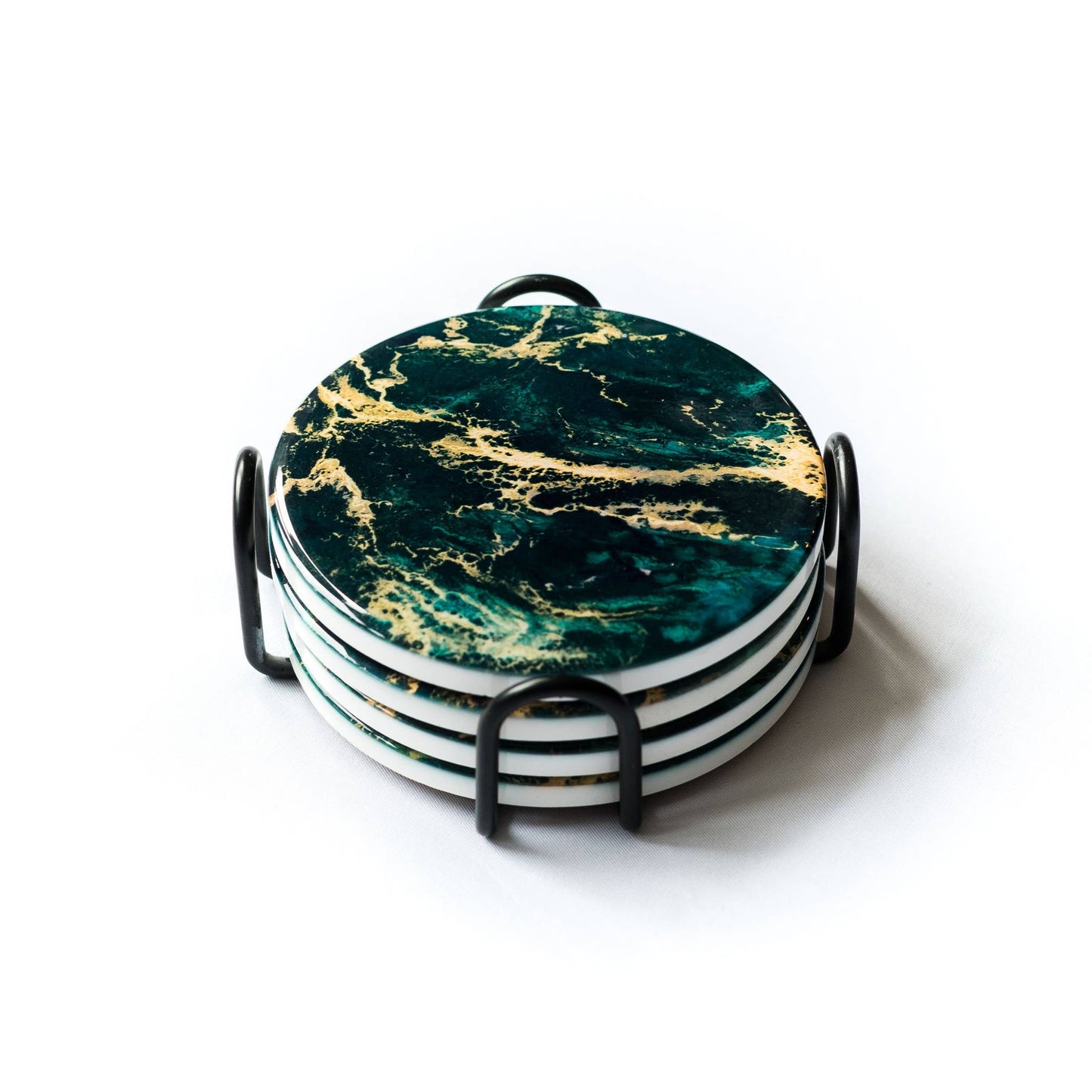 Ceramic Resin Coasters (set of 4)