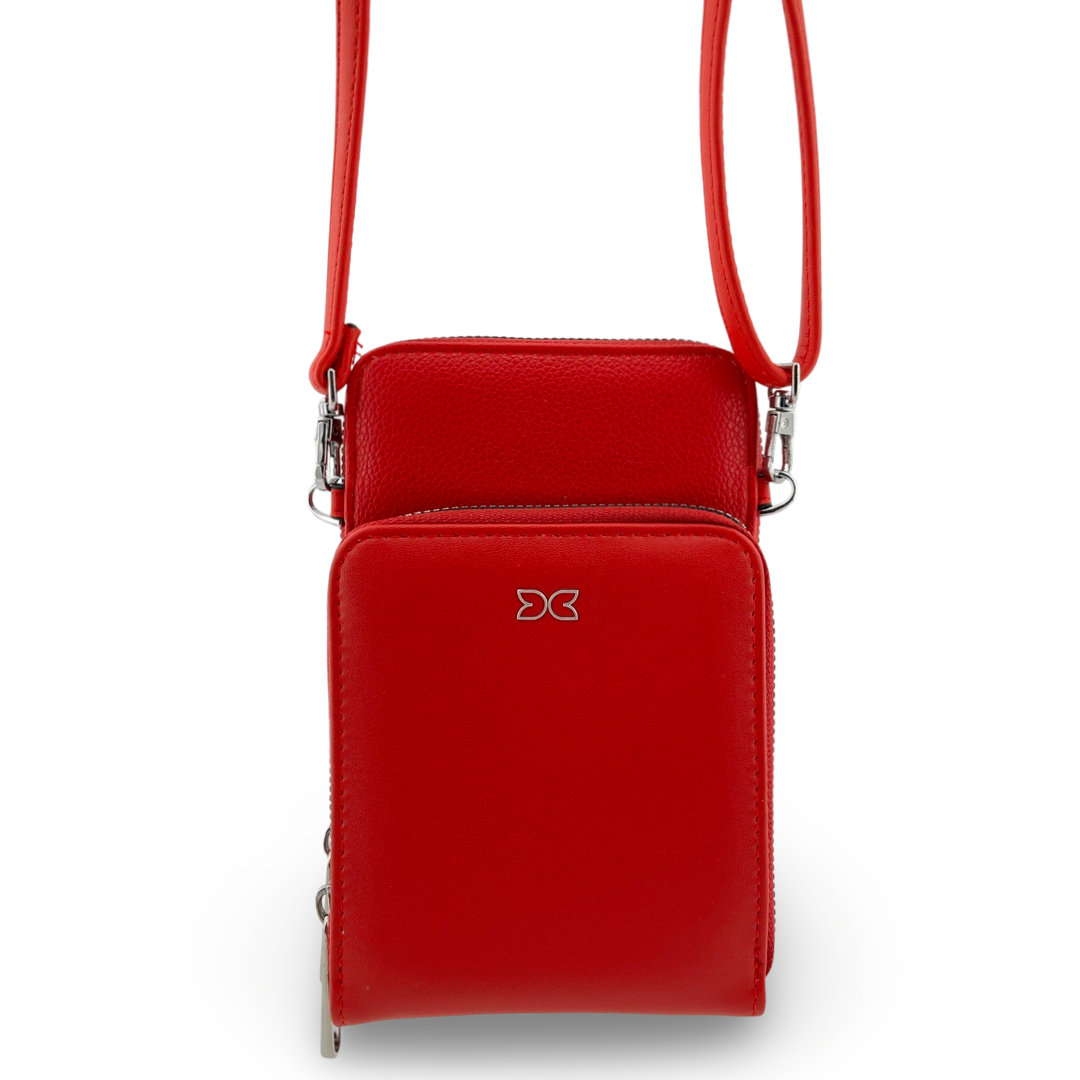 Darling‘s Double Zipper Crossbody + Card Holder