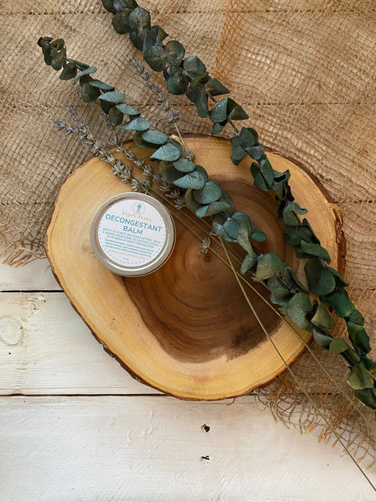 Decongestant Balm | Aromatherapy Balm | Cough & Sinus | Natural Tallow