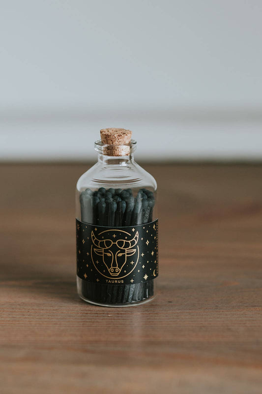 TAURUS Zodiac Apothecary Jar