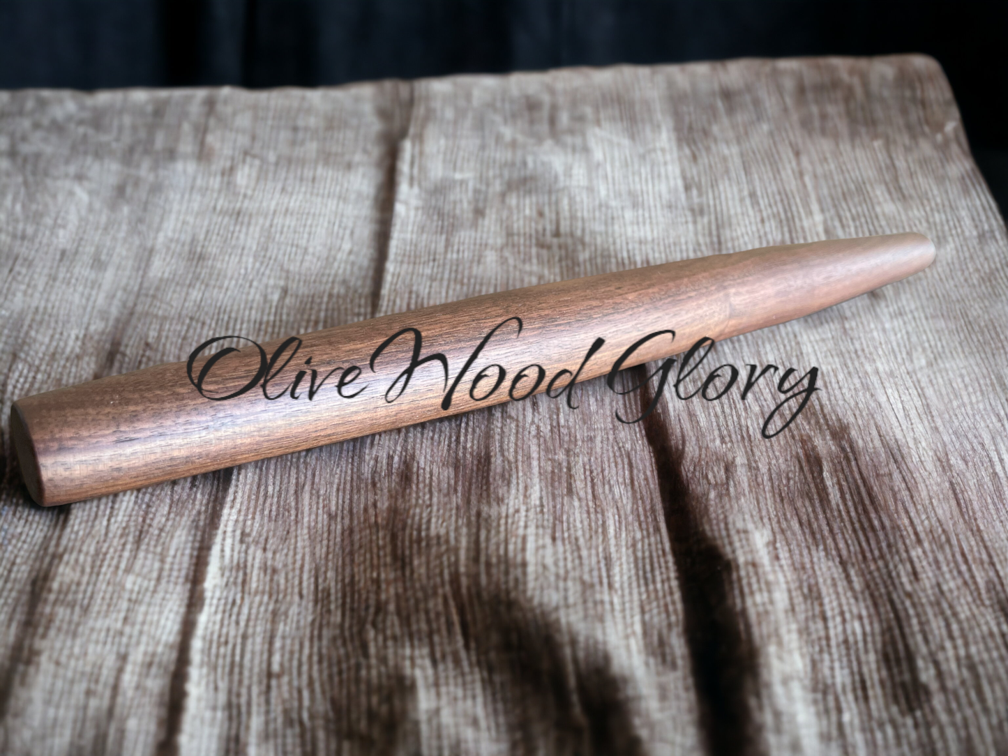 Handcrafted Black Walnut French Rolling Pins