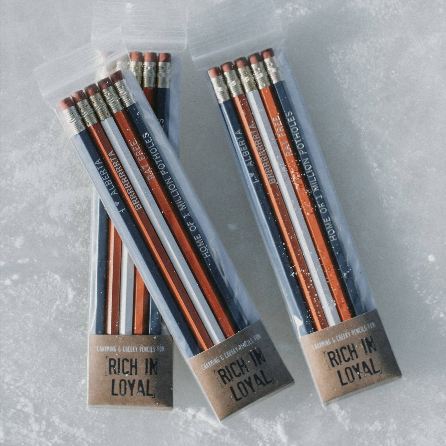 Alberta love - rich in loyal | pencil set