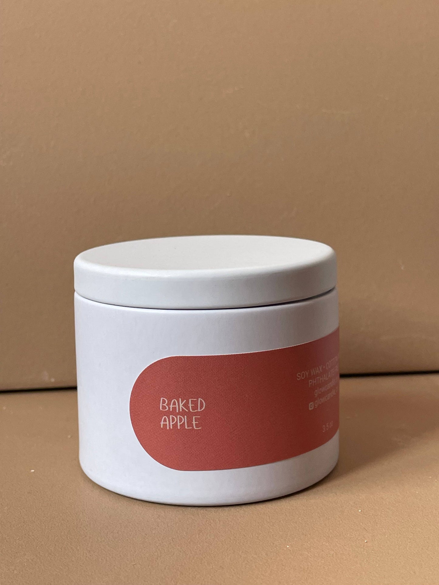 Baked Apple- HOME  Tin Soy Candle 3.5oz
