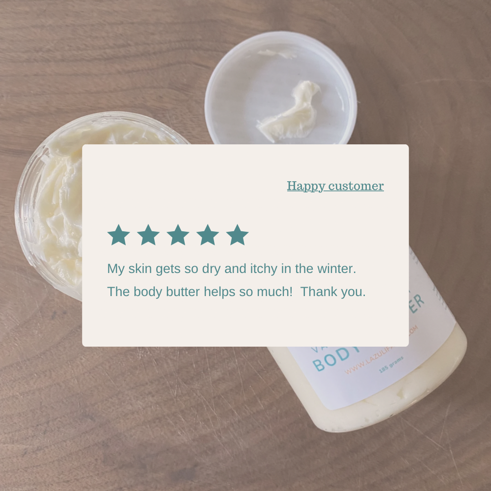 Tallow Body Butter | Vanilla & Lemon | Whipped Tallow Balm Cream | All-Natural Daily Moisturizer