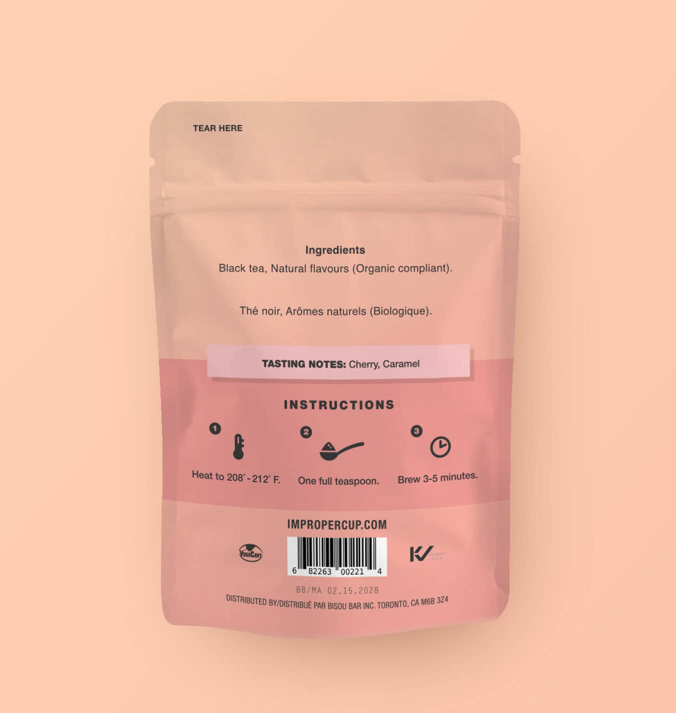 Happy F*ckin' Birthday tea, 20 Servings, Flavoured Tea Blend