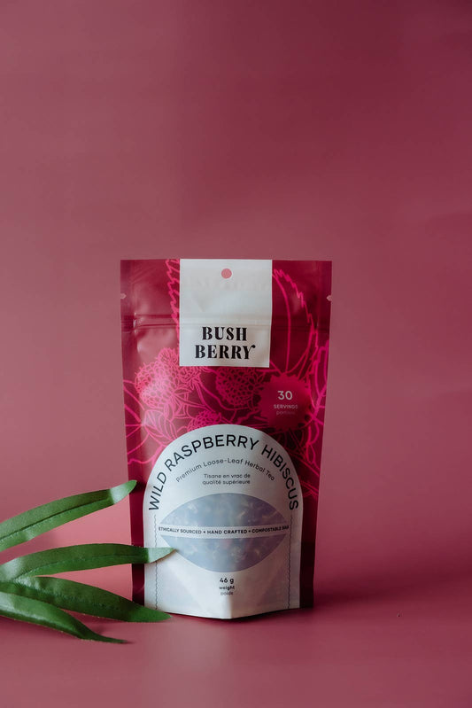 Organic Wild Raspberry Hibiscus Tea