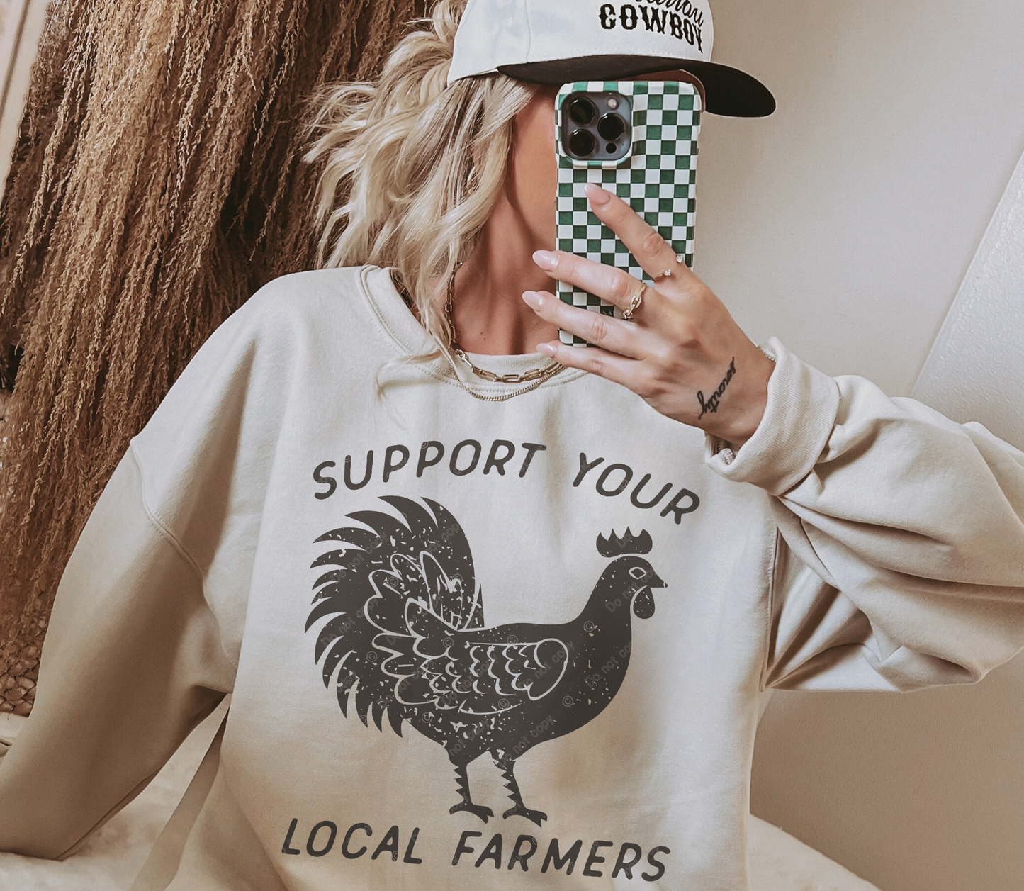 T-Shirt Country Support Your Local Famers