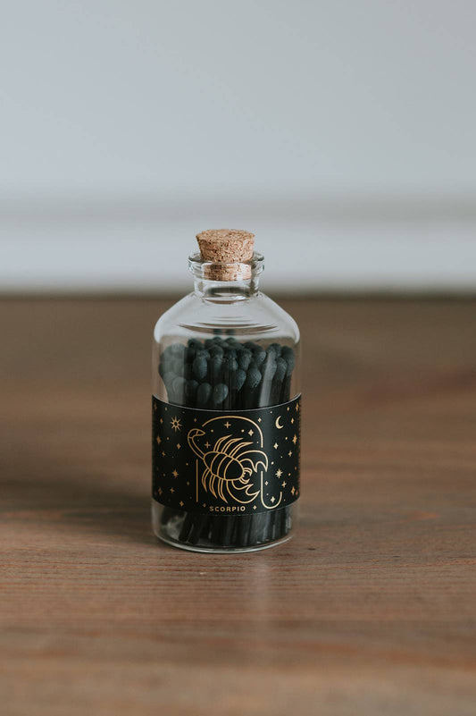 SCORPIO Zodiac Apothecary Jar