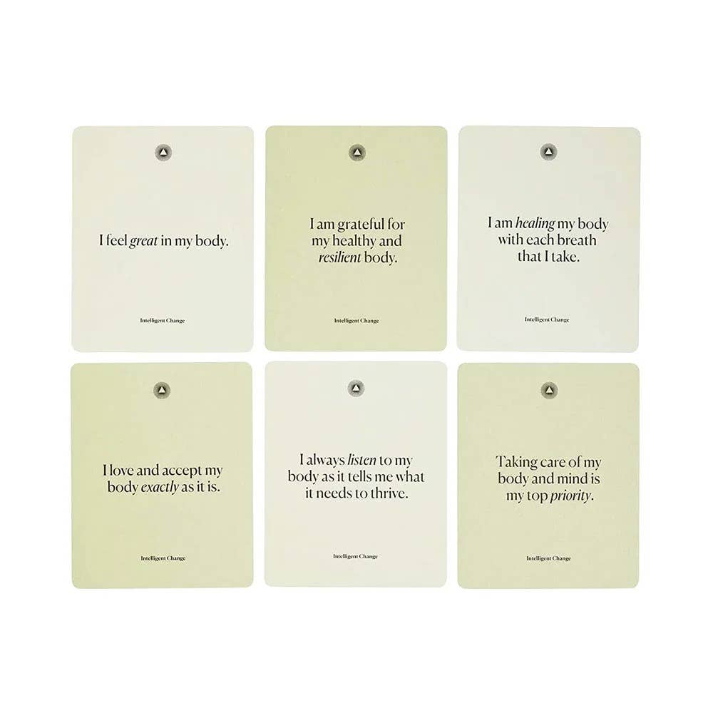Positive Affirmation Cards, Mindful Meditation Cards