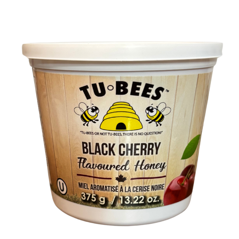 Gourmet Honey Tub - Black Cherry - OU Kosher