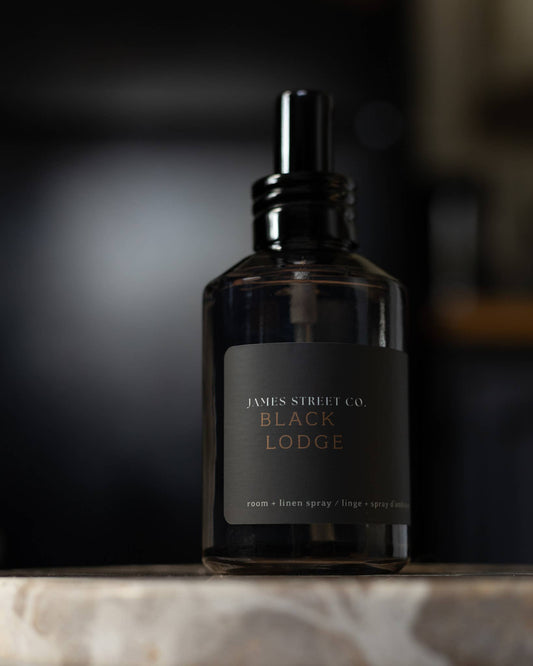 Black Lodge Room + Linen Spray