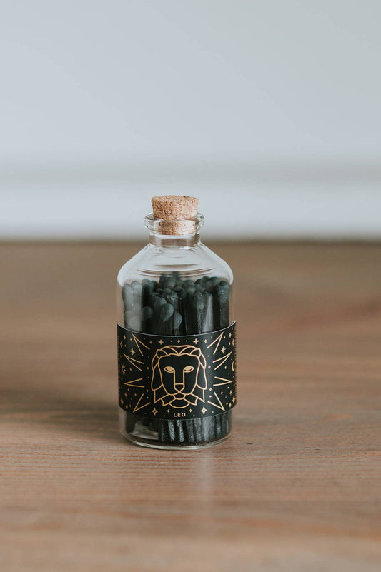 LEO Zodiac Apothecary Jar