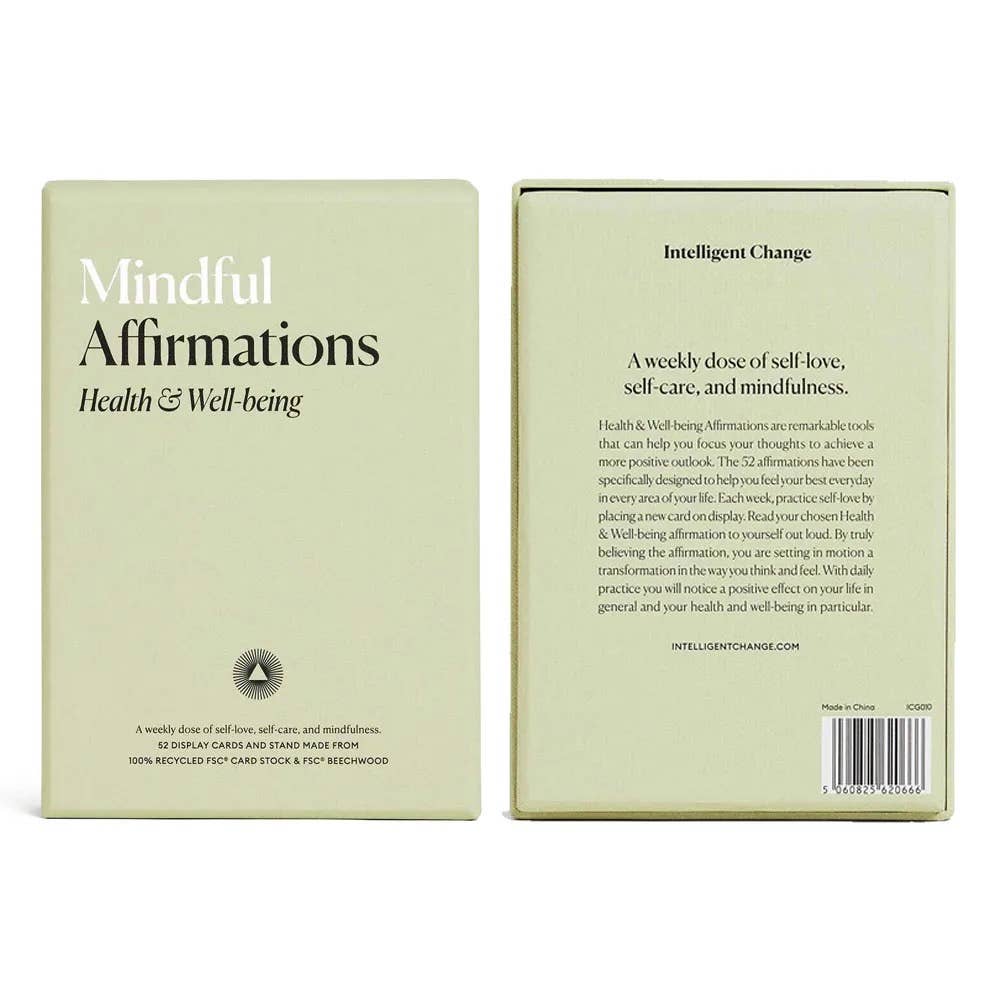 Positive Affirmation Cards, Mindful Meditation Cards