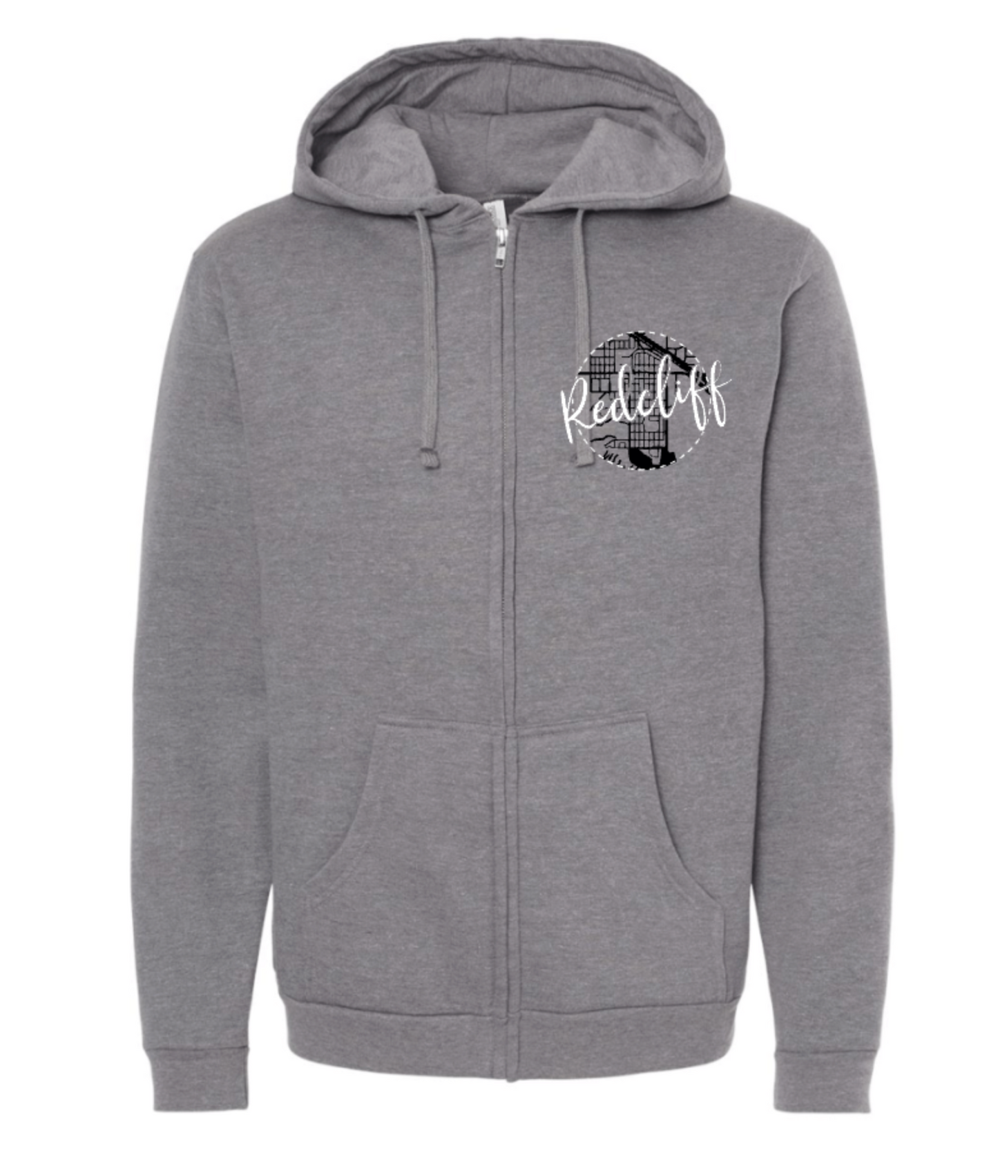 Redcliff Map Zipper Hoodie