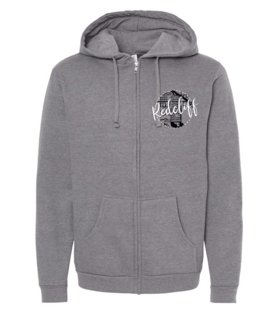 Redcliff Map Zipper Hoodie