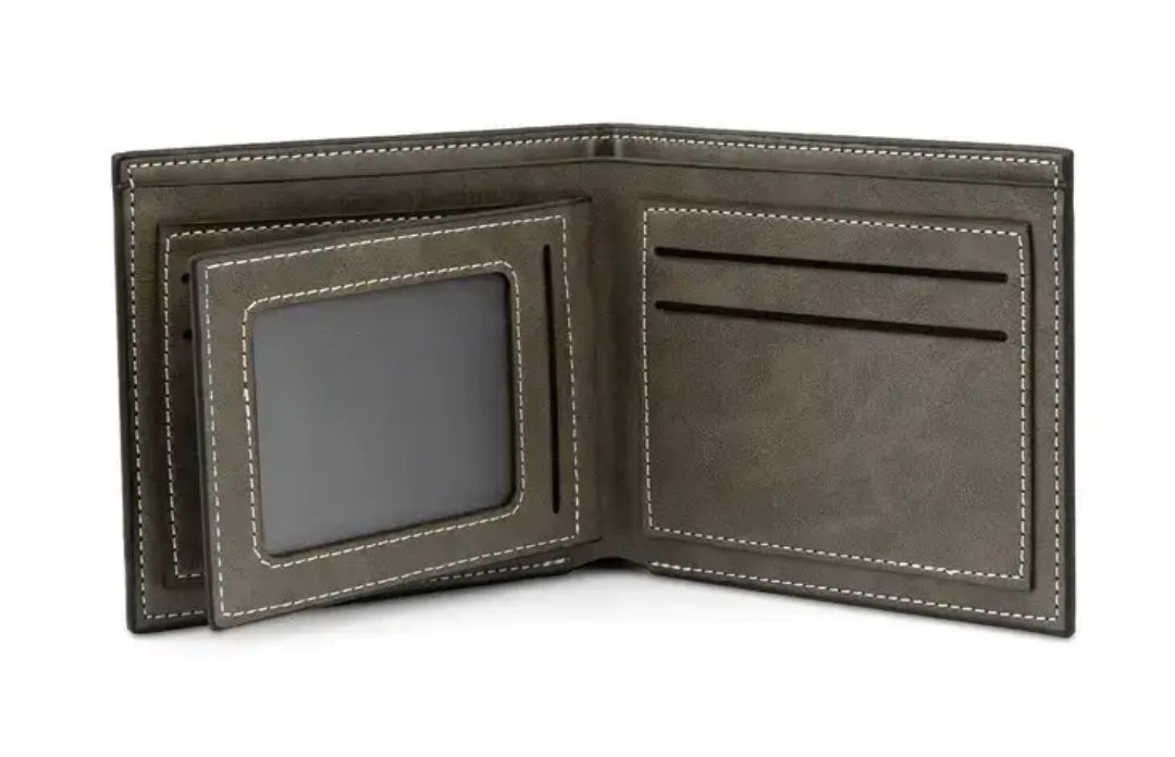 Mens Faux Leather Wallet