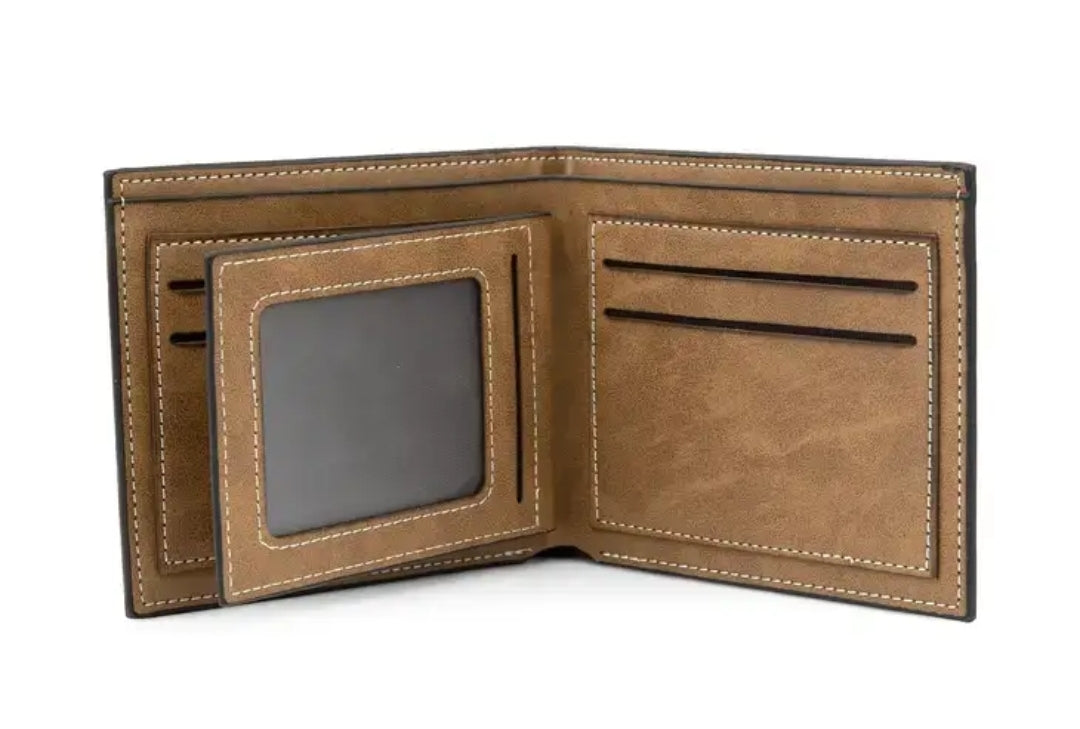 Mens Faux Leather Wallet
