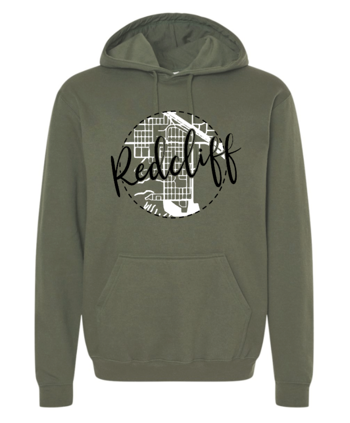 Redcliff Map Hoodie