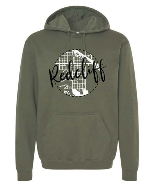 Redcliff Map Hoodie